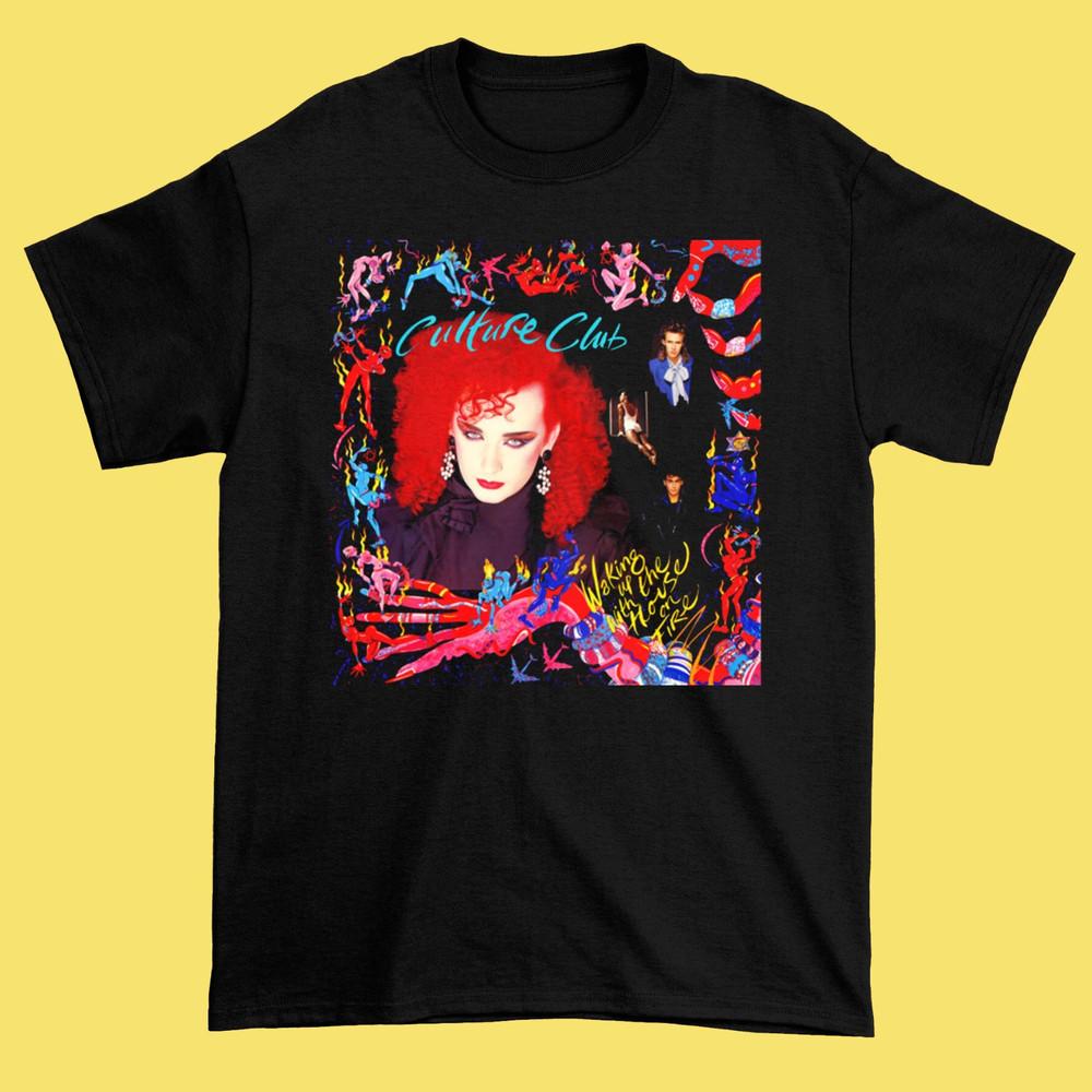 Culture Club Band Waking Up ALbum T Shirt Full Size S-5XL Unisex T-Shirt L