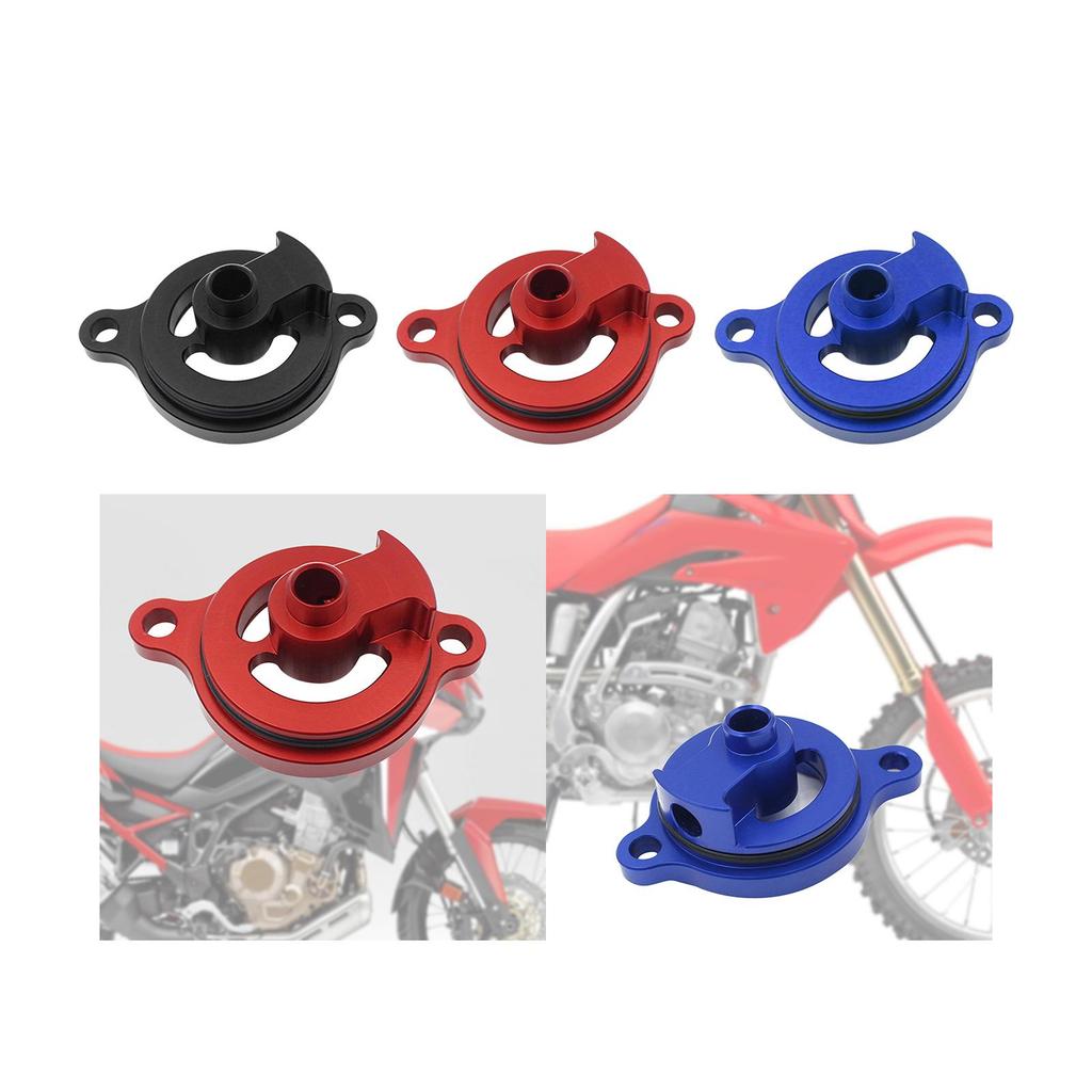 Engine Oil Filter Cover Cap High Performance Premium Durable Aluminum Alloy for Honda Crf450rl Replacement Easy To Install