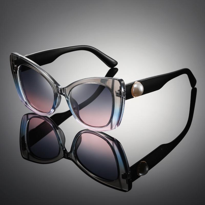 Women s Cat Eye Sunglasses - Stylish Butterfly Frame, Trendy INS Style Sun Protection, M6264