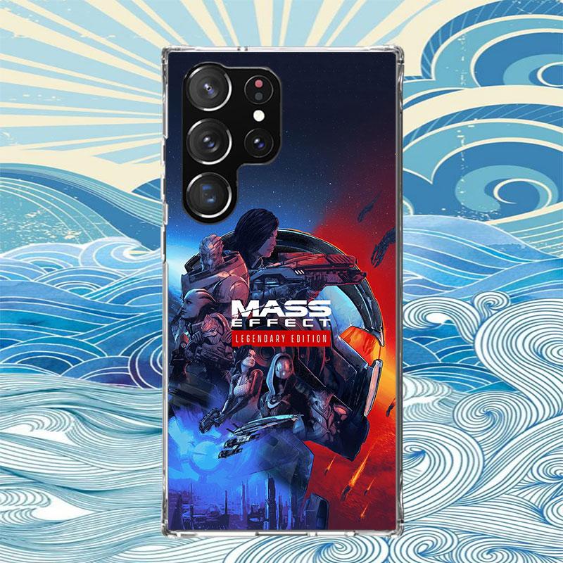 N7 Mass Effect Phone Case For Samsung Galaxy S25 S24 S23 Plus S22 Ultra S21 S20 FE S10 + S25 Edge Funda Shell Coque Galaxy S25 S