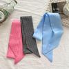 Fashion Multifunction Silk Scarf for Women  Hair Ribbons Headbands Bandana Female Bag Wrist Wrap Neckerchief Foulard Neck Ties
