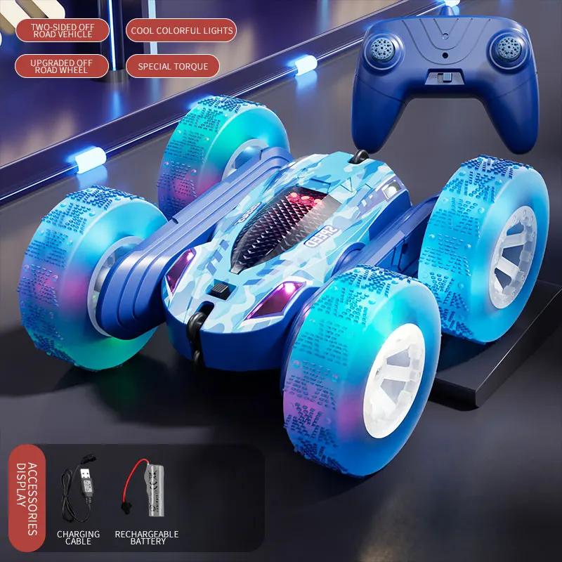 RC Stunt Car Double Sided Flip 2.4G Remote Control Cars 360 Rotation RC Off Road Drift Car Children Gifts Designed For Children Adults Boys