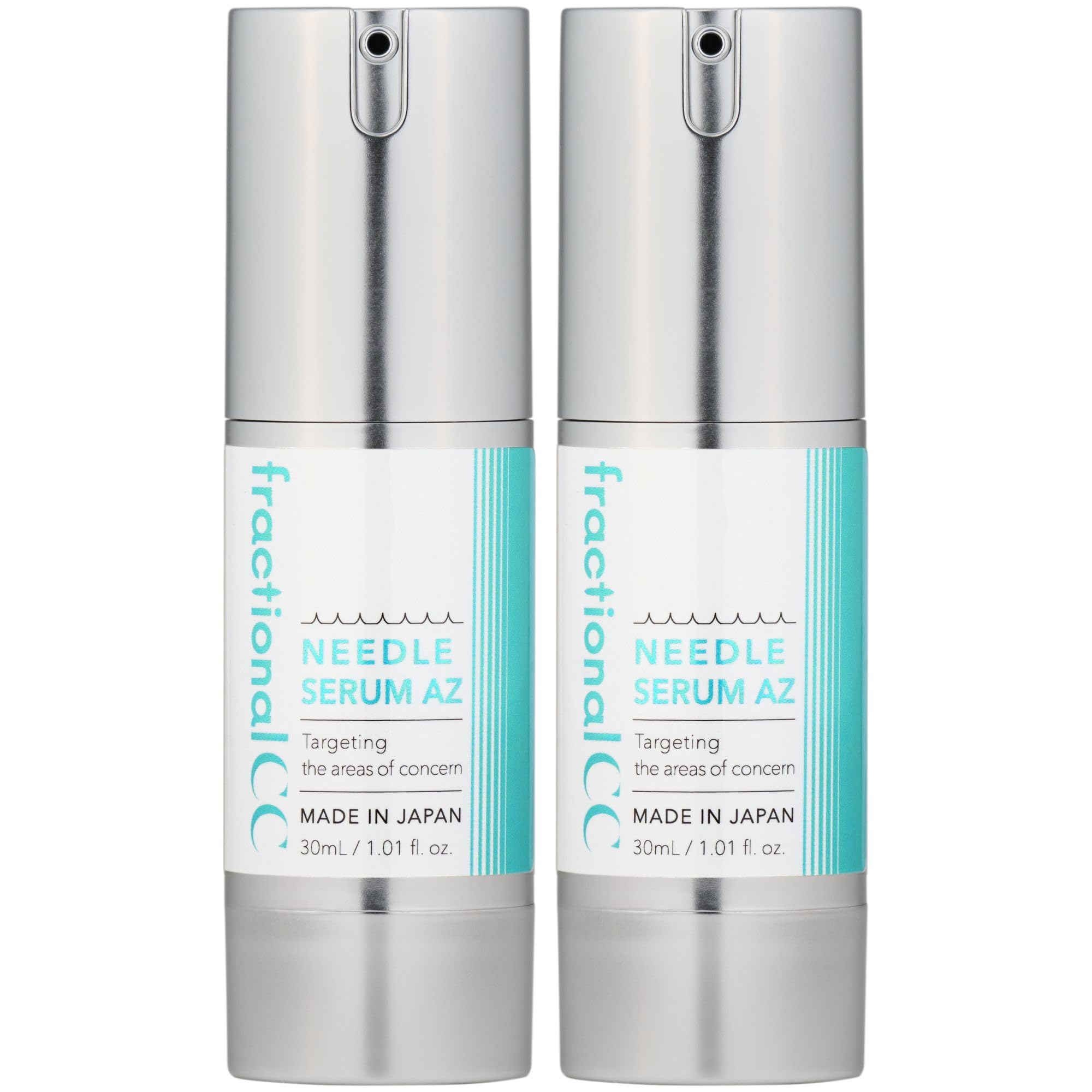 

Фракционная сыворотка с микроиглами AZ Сделано в сыворотке с микроиглами с чистой азелаиновой кислотой и глицилглицином для пор и 30 мл (2-Pack) Япония, Себум,