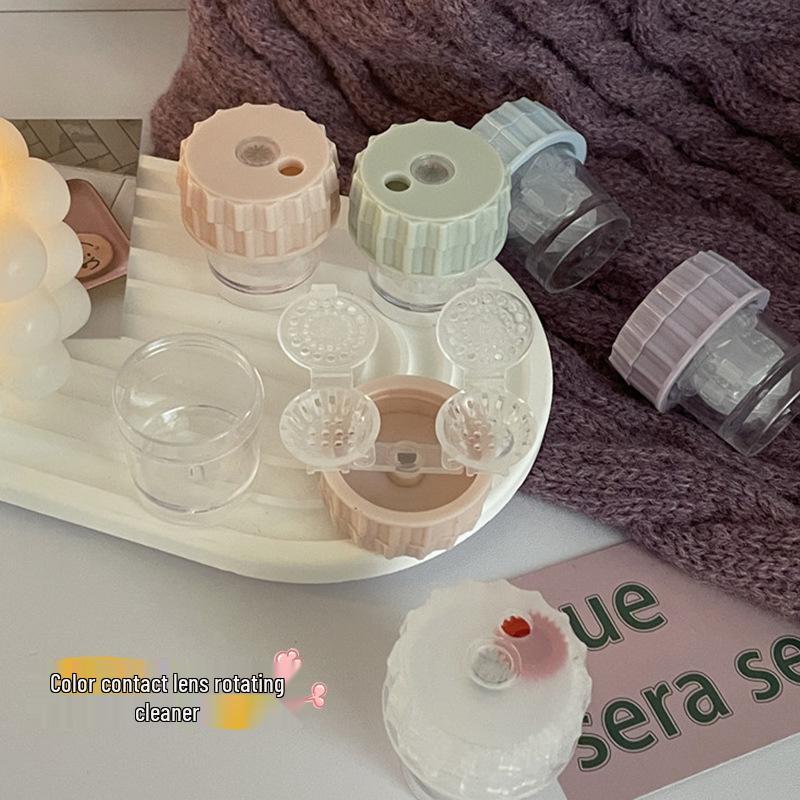 Newbies: Get 2 Free Shippings! Portable Contact Lens Cleaner with Manual Cleaning Companion Box