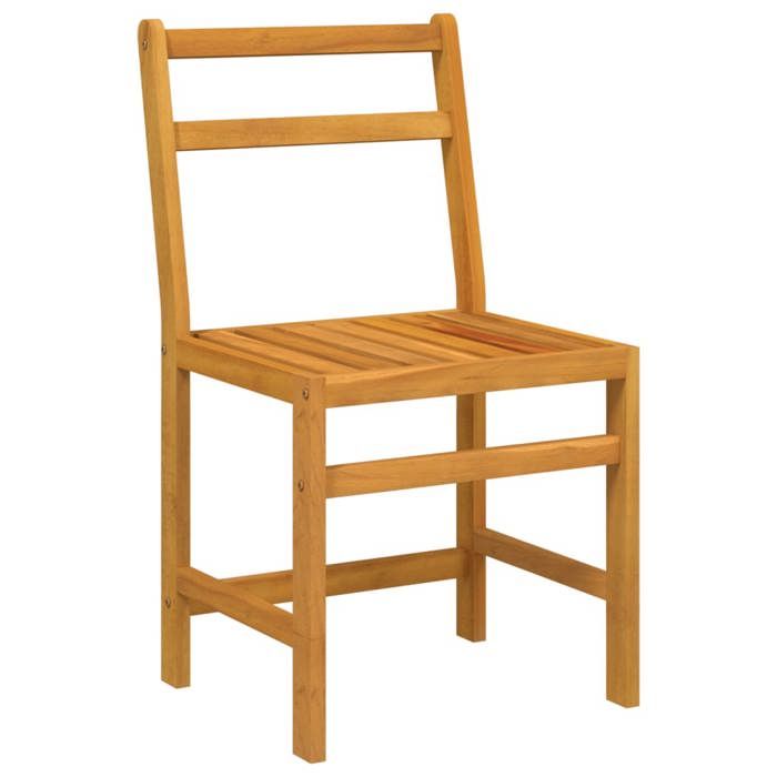 VidaXL 3-piece Balcony Set Solid Acacia Wood, Garden Furniture Set, Balcony Furniture Set, Table and 365854