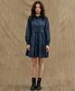 Manavis Seven Hooded Tiered Dress [Green]
