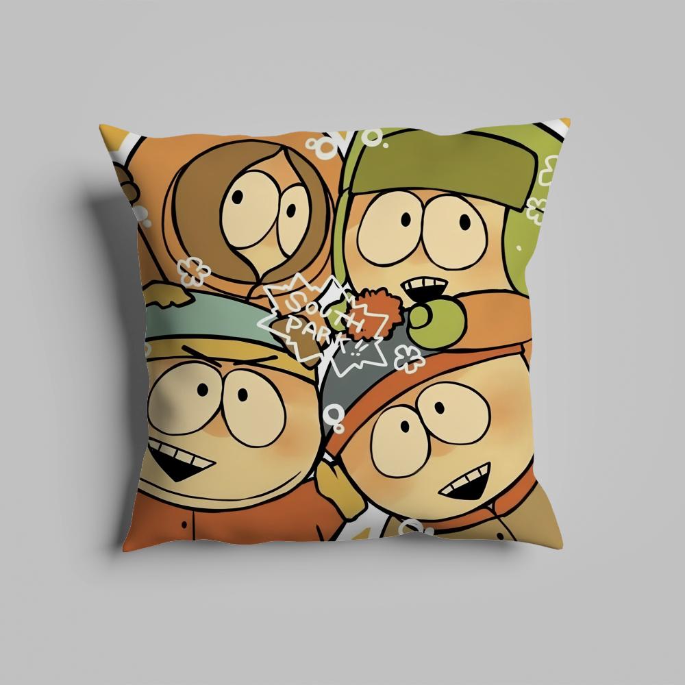 Pillow Case luxurious home office, sofa decorative Multi sized car seat cushions, pillowcases A-South Parks Cute