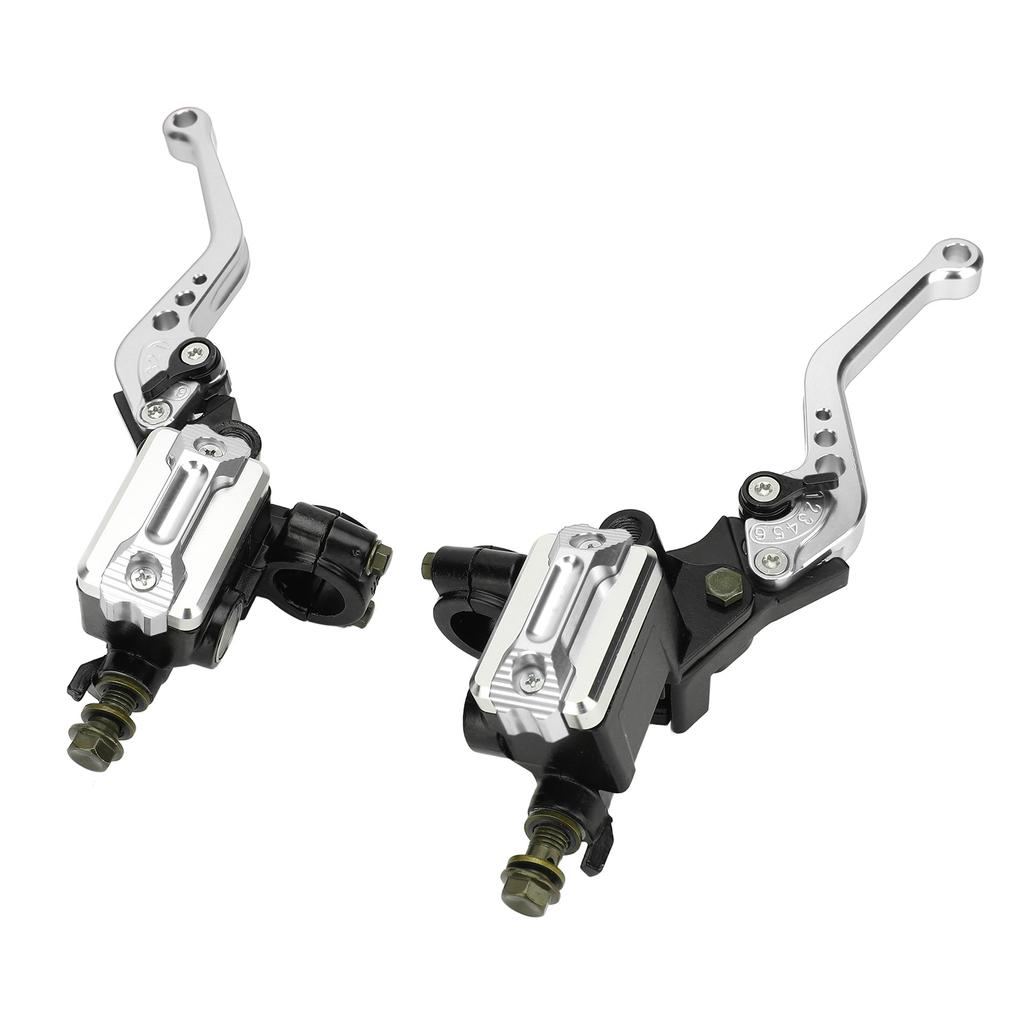 Motorcycle Hydraulic Brake Clutch Levers Kit Aluminum Alloy Brake Lever Handle Universal for 22mm