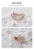 Unisex Baby Cartoon Jacket - Lightweight 60g Cotton, Two-Button, Seamless, Warm Outerwear for Autumn Outings.
