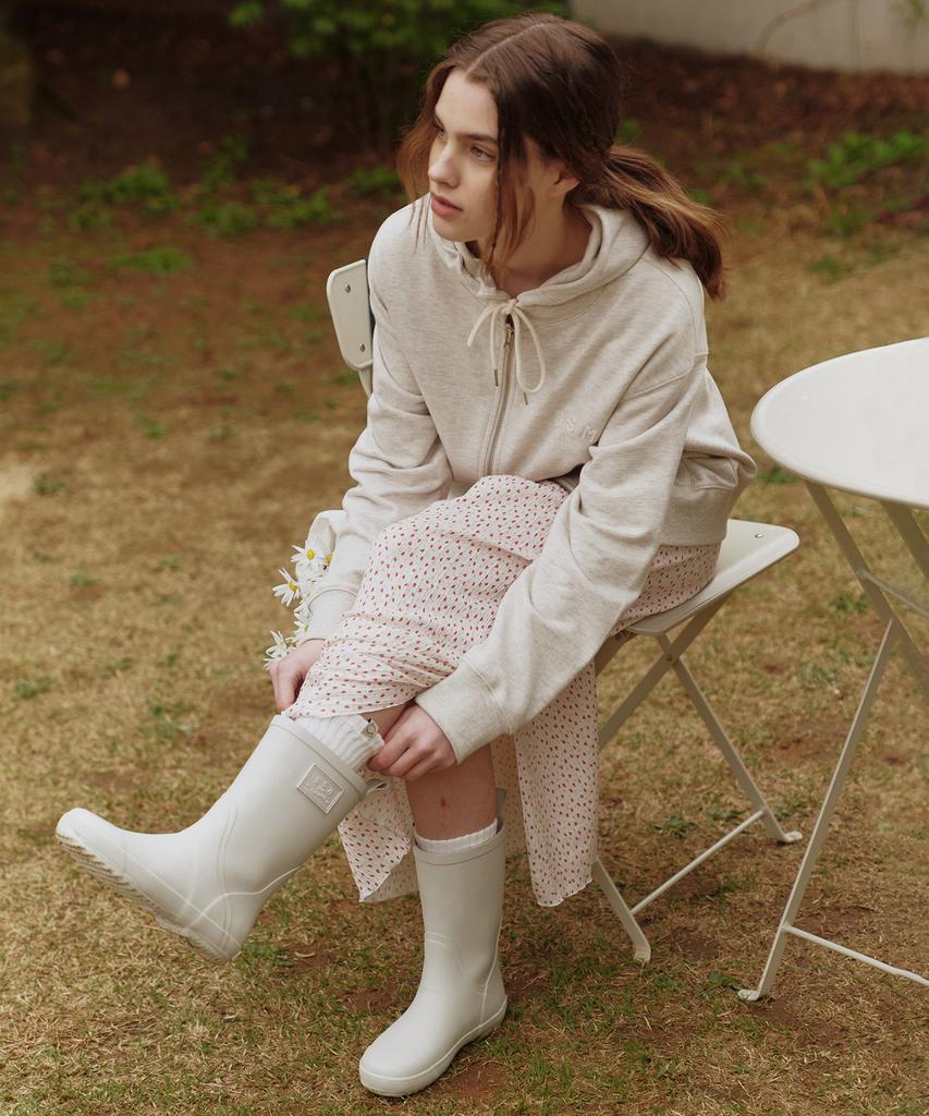 Bensimon Bsm Rain Boots Mid - Cloud Gray