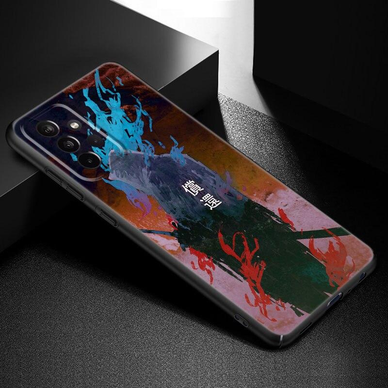 Japanese Samurai Art Phone Case For Samsung Galaxy A21 A30 A50 A52 S A13 A22 A32 A33 A53 A73 5G A11 A12 A31 A51 A70 A71 A72