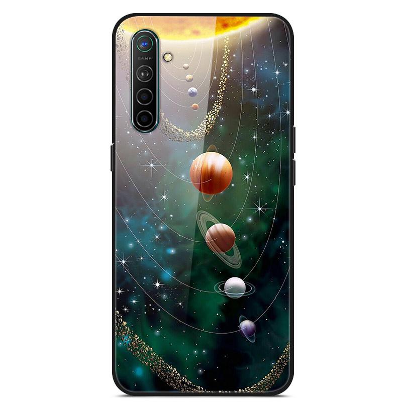 For OPPO Realme XT Tempered Glass Case Soft Bumper Hard Funda For OPPO Realme 6 Pro Realme X2 XT Phone Case Realme6 Back Cover