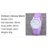 CQ71 Simple and Fresh Women Watch Fashionable and Casualsilicone Tapequartz Watch Elegant Clock Gift Watches for Woman