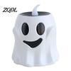 Halloween Theme Light Pumpkin Night Light, LED Spooky Skeleton Desk Lamp, Electric Candle for Holiday Party Home Office Decoration Holida Lamp