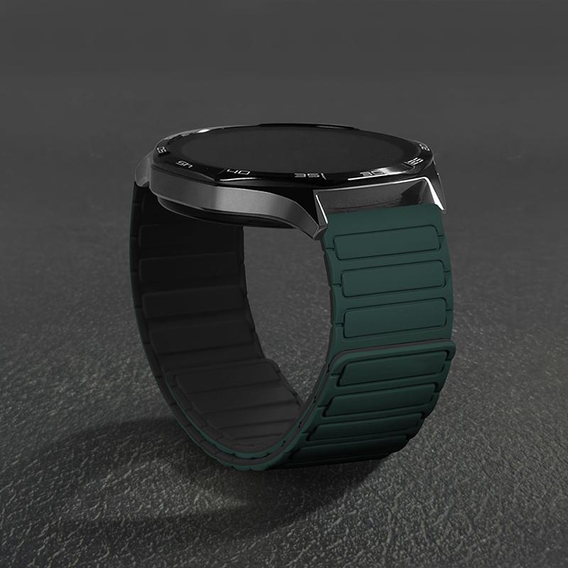 Magnetic silicone Band For Samsung Galaxy Watch 7 FE 6 4 classic 5pro Bracelet correa Huawei watch GT 6 5 4 pro 20mm 22mm straps