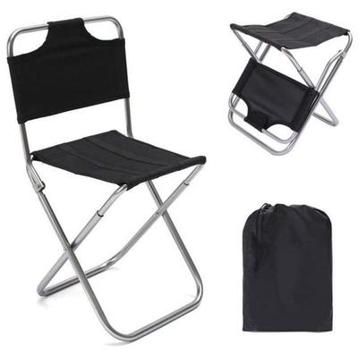 Outdoor Portable Camping Chair Multifunctional Backrest Folding Chair Fishing Stool for Outdoor