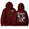 Men's and Women's Sweatshirts Hip-hop Rapper Print, Fall Men's Hoodie, Singer Print Hoodie