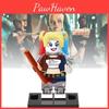 Premium Plastic Diy Poison Ivy Catwoman Quinn Two-face Building Blocks Toy Set