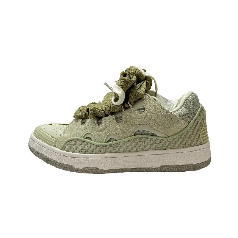 Módní tenisky na silné podrážce pro muže/ženy 2025 Léto Podzim Šněrovací robustní tenisky Ležérní boty na skateboard Smíšená barva Sportovní boty