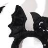 Halloween Party Holiday Photo Show Black Bat Wings Cute Headband Hair Accessories