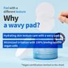 WELLAGE Real Hyaluronic Blue Toner Pad 210ml(70pc) – Korean Skincare Zero Pore Facial Pads 70 Sheets, Hyaluronic Water Jojoba