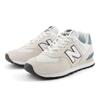 New Balance U57452Z Classic Unisex Sneakers 574 Suede Mesh Running Shoes Black/Grey Width D 25.5cm