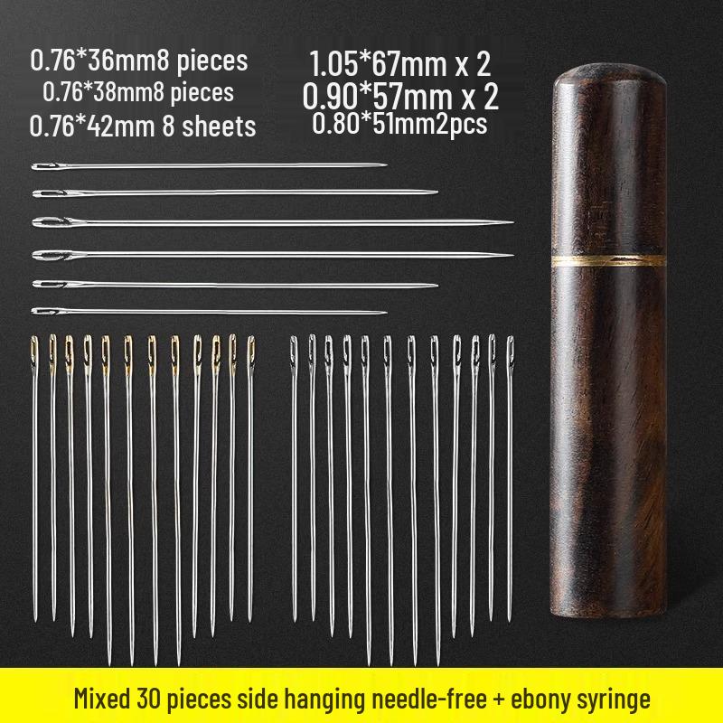 Elderly-Friendly Threadless Sewing Needles for Handmade Clothes