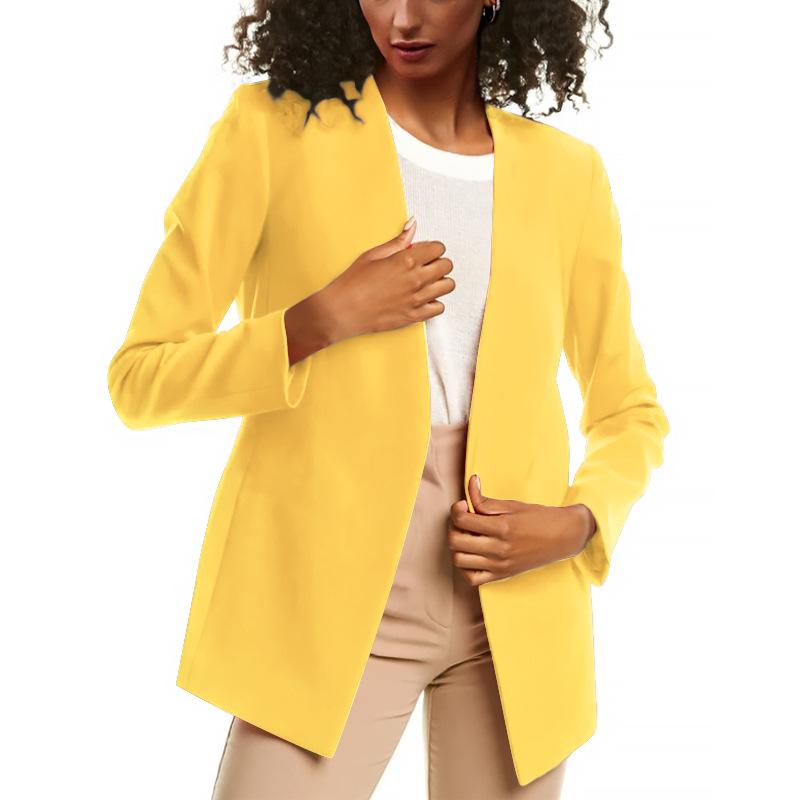 ochre blazer womens