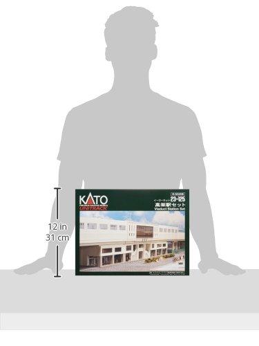 KATO N Gauge Elevated Station Set 23-125 Railway Model Supplies