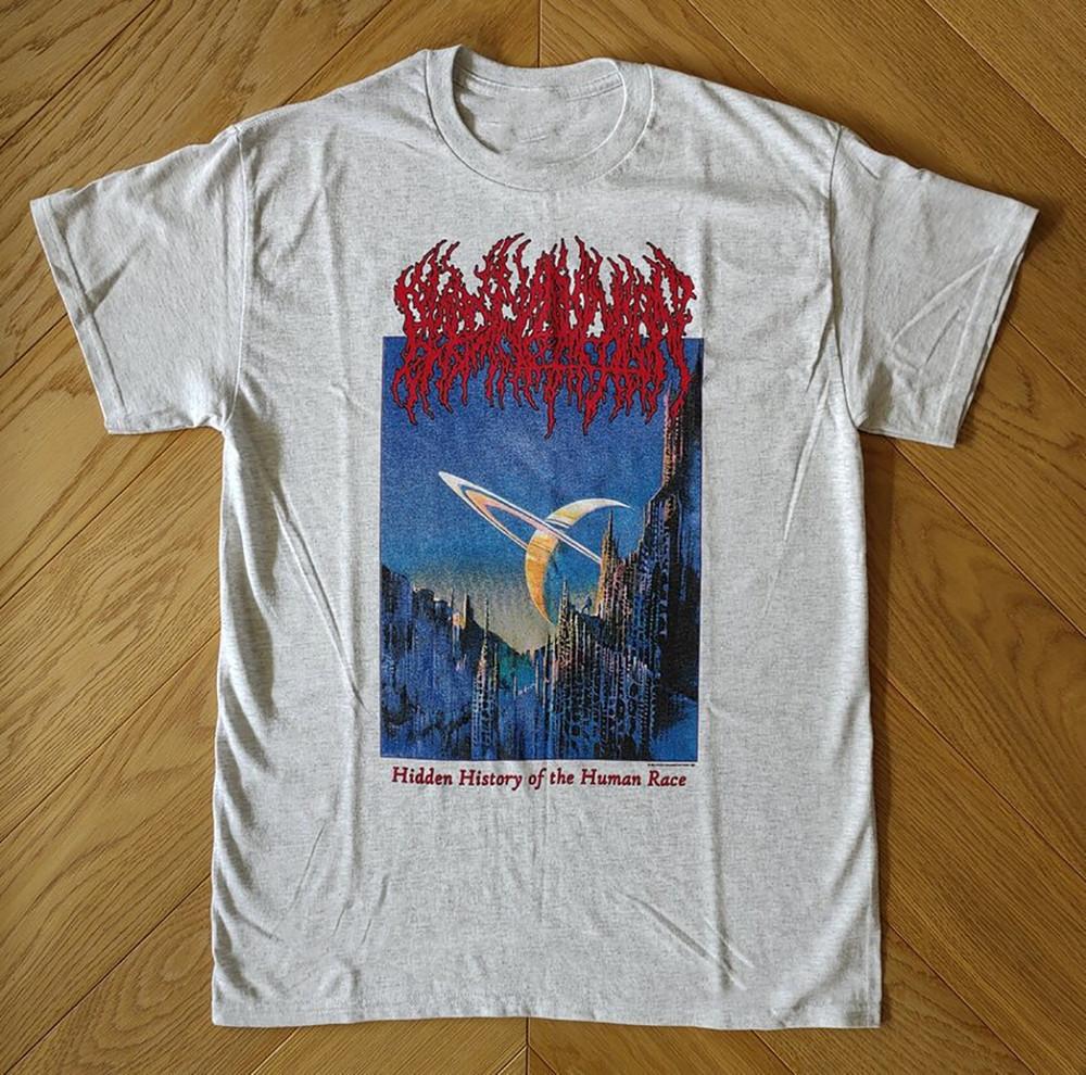 Rare Blood Incantation Hidden History Gift For Fan S to 5XL Gray SE316 Unisex T-Shirt XXXXL