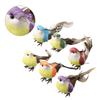 Perched Artificial Bird Fake Feather Simulation Miniature Garden Decoration