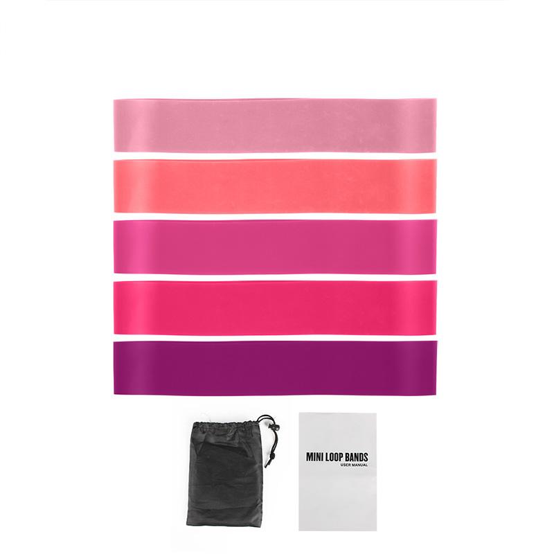 Набор ТПЭ эластичных лент для тренировки ягодиц и ног, ленты для ягодиц, пилатес, йога, стретчинг, фитнес-оборудование