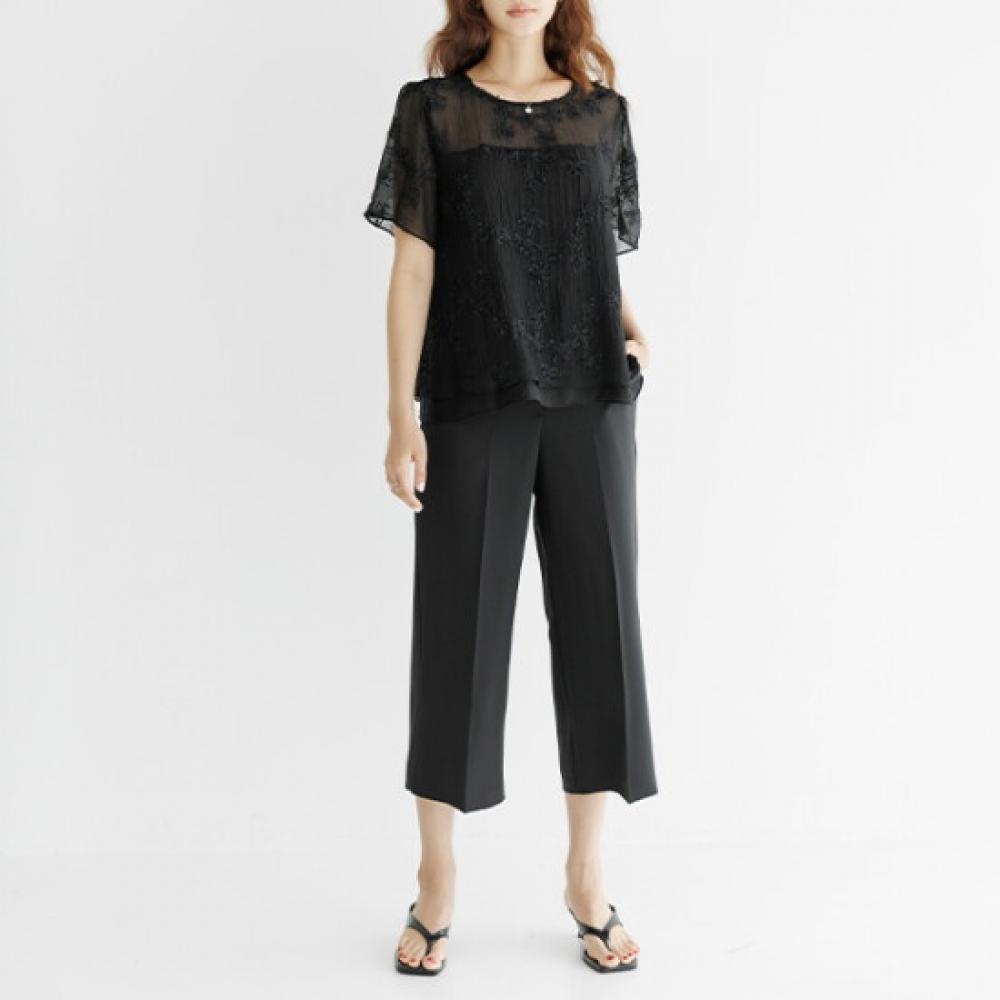 Dedra Embroidered Blouse Tbf3192  Up To 100 Size 