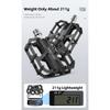WEST BIKING Ultra-Light Carbon Fiber Pedals 3 Bearing Cycling Pedals Labor Saving Anti-Slip MTB Road Bicycle Pedal Accessories