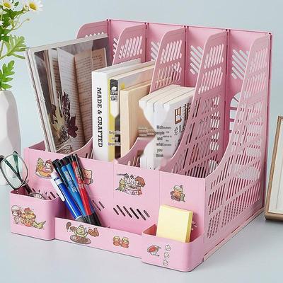 Desktop File Organizer with Pen Holder