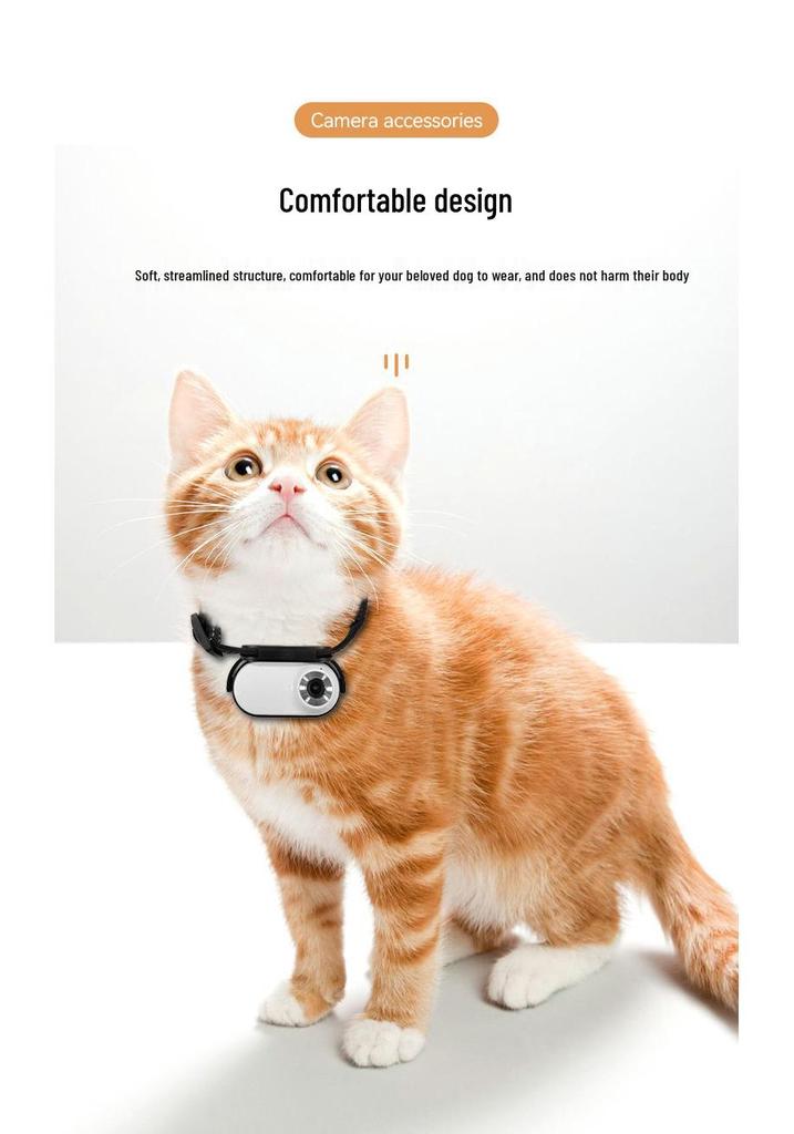 Adjustable Angle Pet Vlog Camera for Cats & Dogs