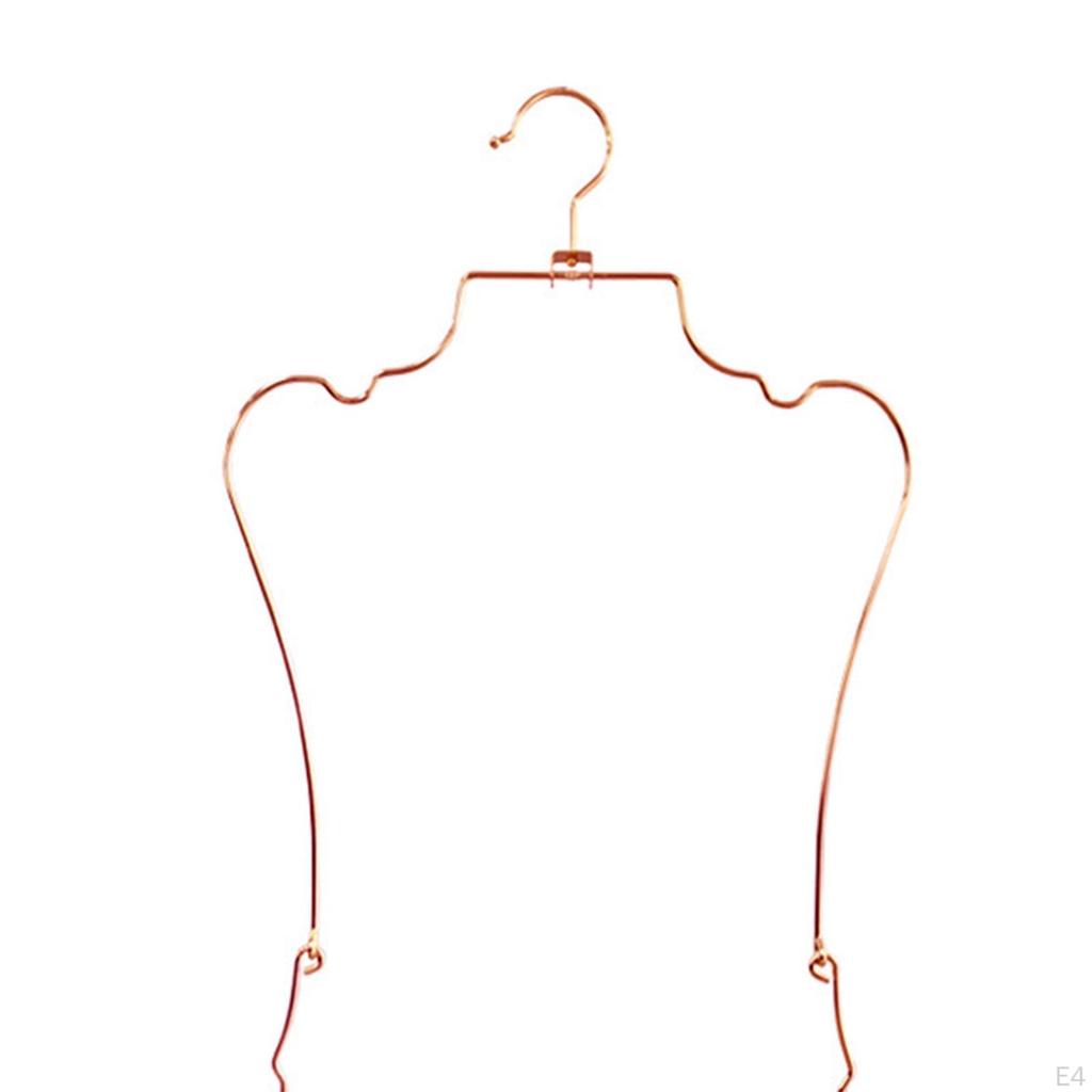 Foldable Bikini -Hanger -dessous -Orghanizer Swimsuit Clothing Bar for Boutique Display Rack