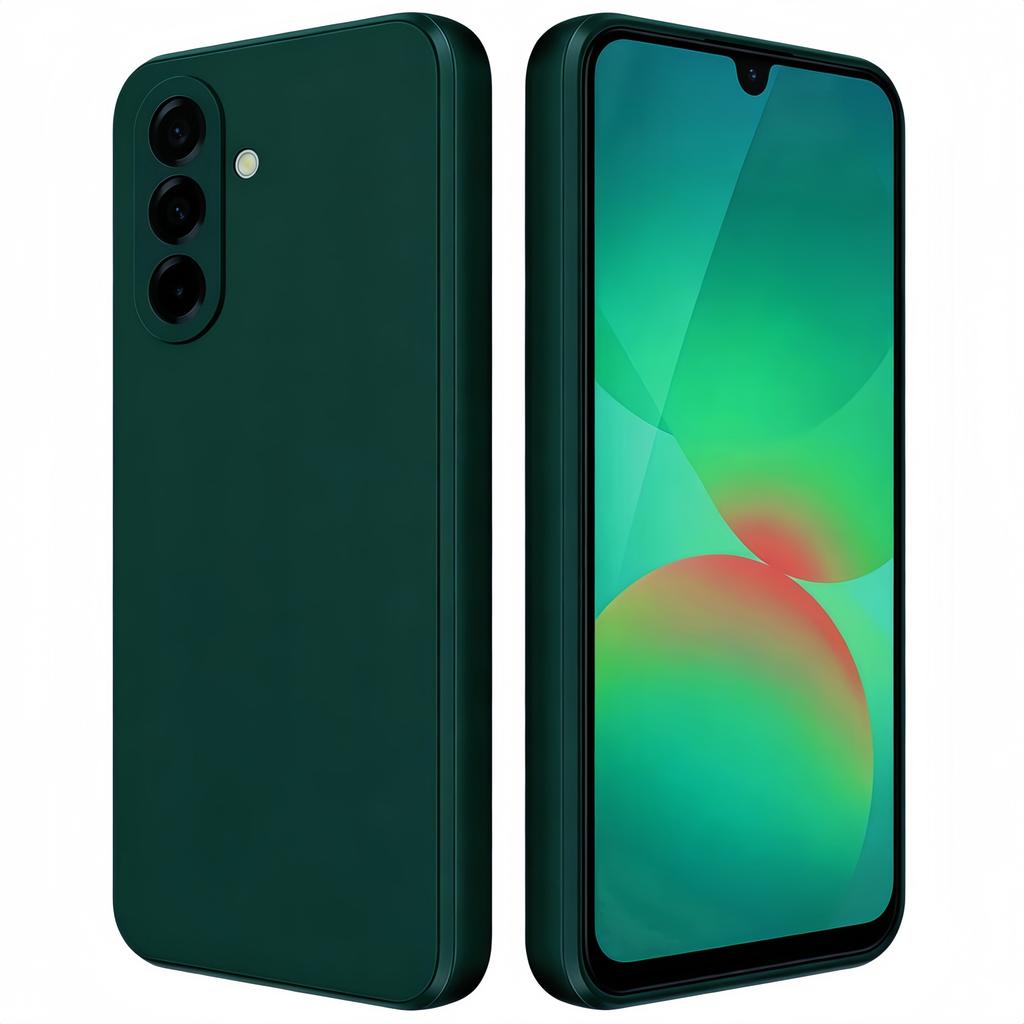 Noble Fashion Solid Colour Shockproof Protective Liquid Silicone Case For Samsung Galaxy A26