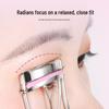 Sunflower Macaron Eyelash Curler: Long-lasting, Beginner-Friendly, Portable Stainless Steel Curler