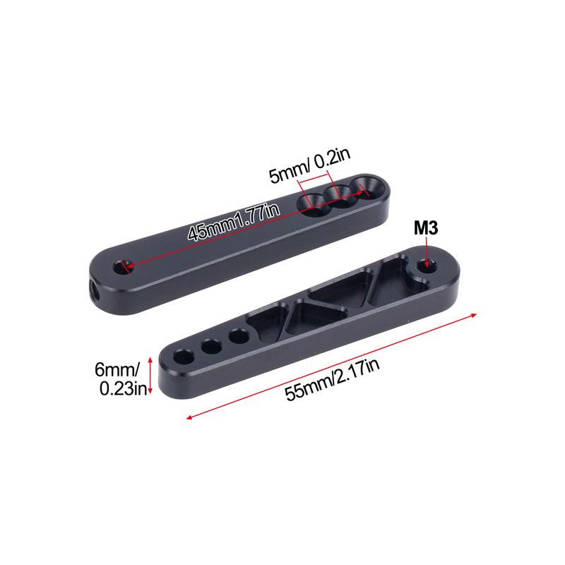 1Set Metal Rear Sway Bar Anti-Tilt Rod Kit for Axial Wraith RR10 90048 90053 1/10 RC Crawler Car Parts DIY