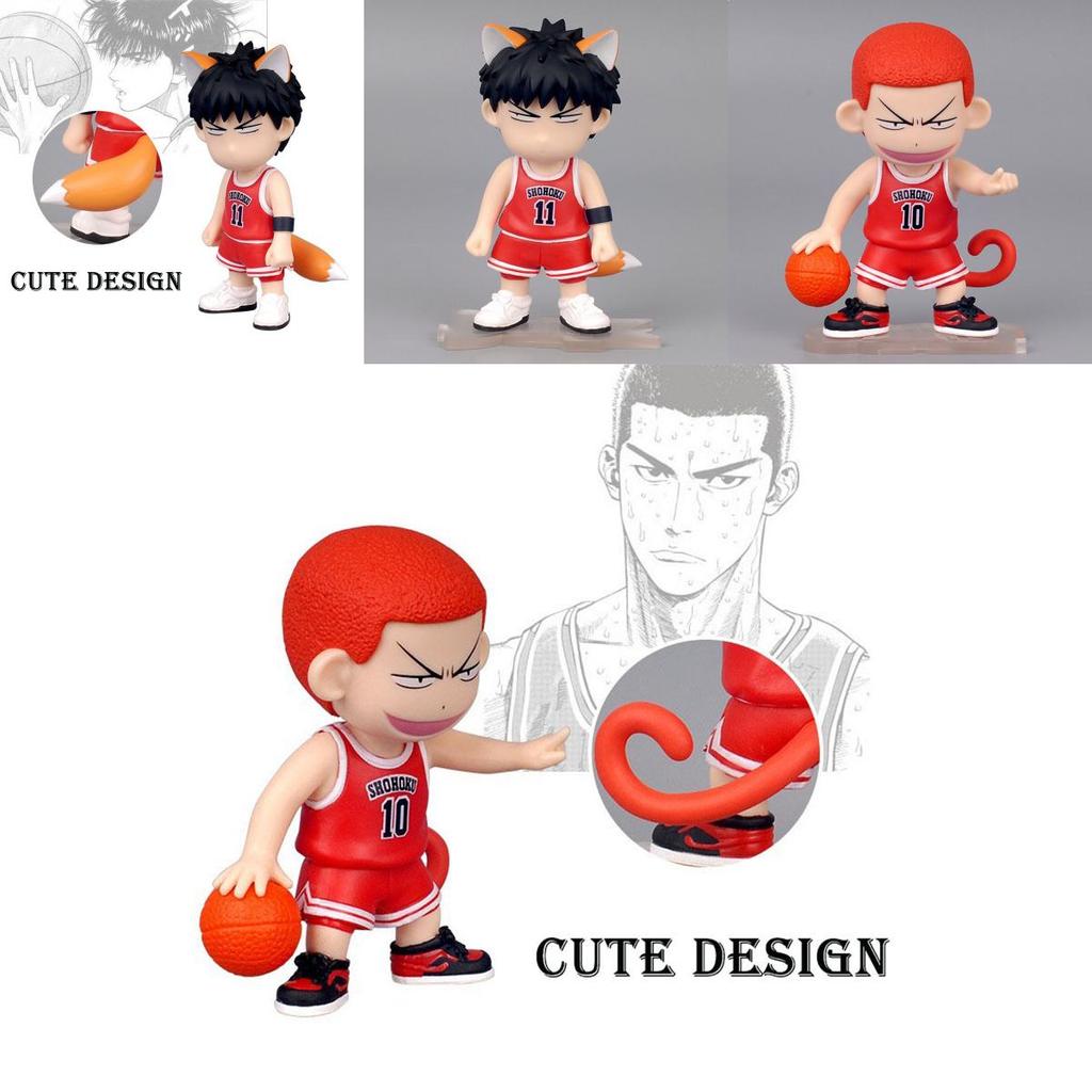 Perfect Gift For Slam Dunk The First Fans Figures Hanamichi Sakuragi Rukawa Kaede