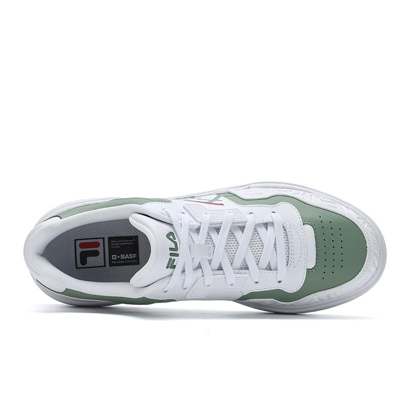 Fila CAMPUS Square Shoes Cushioning, Wear Resistant Low Top Skateboard Shoes Men's Green F12M522208FAA