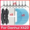 Fit For ( Danhui X420, Haier HSR Care, KitFort KT 590, Isweep D520, Gutrend Style Aqua 200 ) Brush Filter Mop Part Accessories