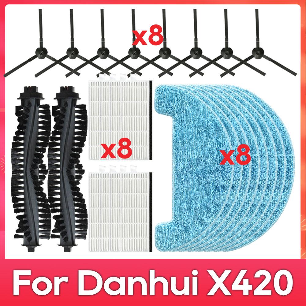 Fit For ( Danhui X420, Haier HSR Care, KitFort KT 590, Isweep D520, Gutrend Style Aqua 200 ) Brush Filter Mop Part Accessories
