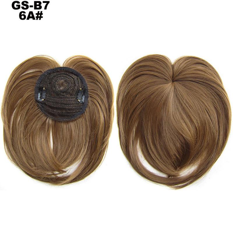 Hair Bangs Blunt-Bang Clip On Hair Extension False Fringe Women's Hairpieces