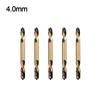 HSS Double Headed Auger Drill Bits Set 5pcs Perfect for Drilling Wood and For Metal with Hand and Electric Drills