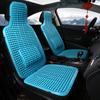 Universal Sommer Autositz Kühlkissen PVC Perlen Massage Autositzbezug mit weicher Taillenmatte Atmungsaktiv Langlebig 1St