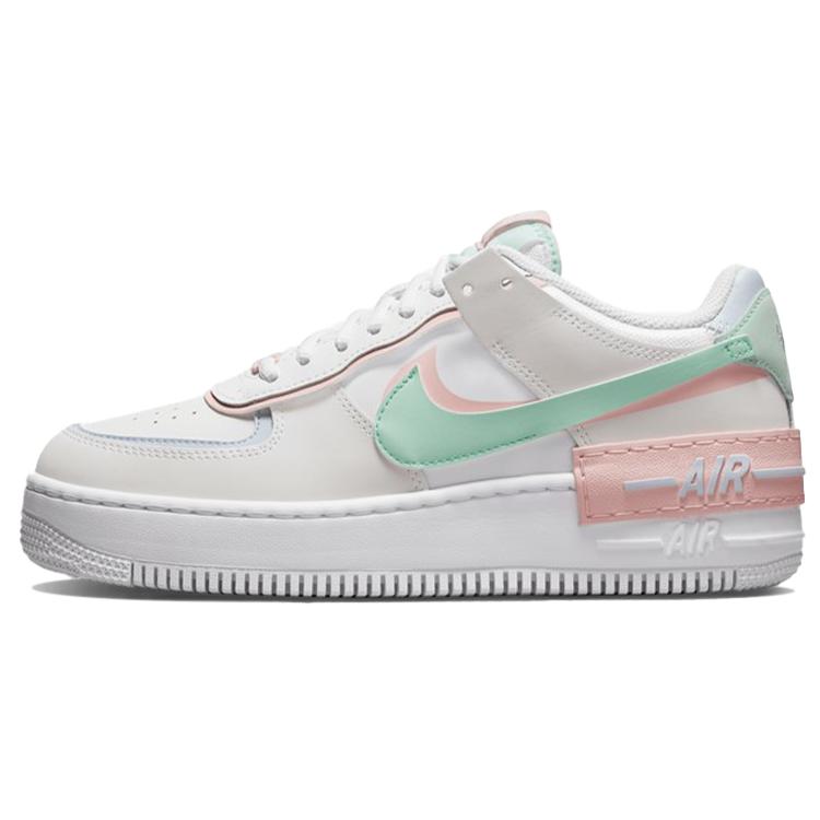 New Nike Air Force 1 Low Shadow White Atmosphere Mint Foam Women's CI0919-117