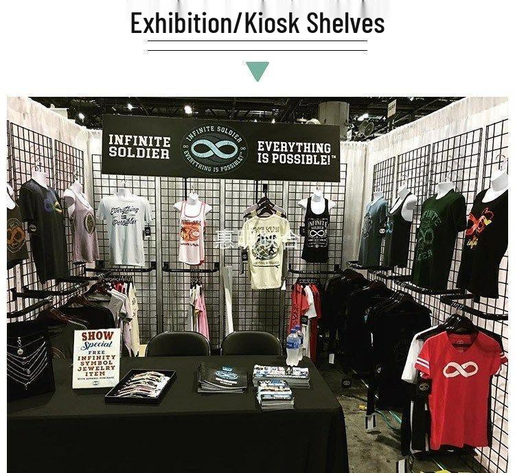 Iron Mesh Wall Decor & Pet Barrier Rack System