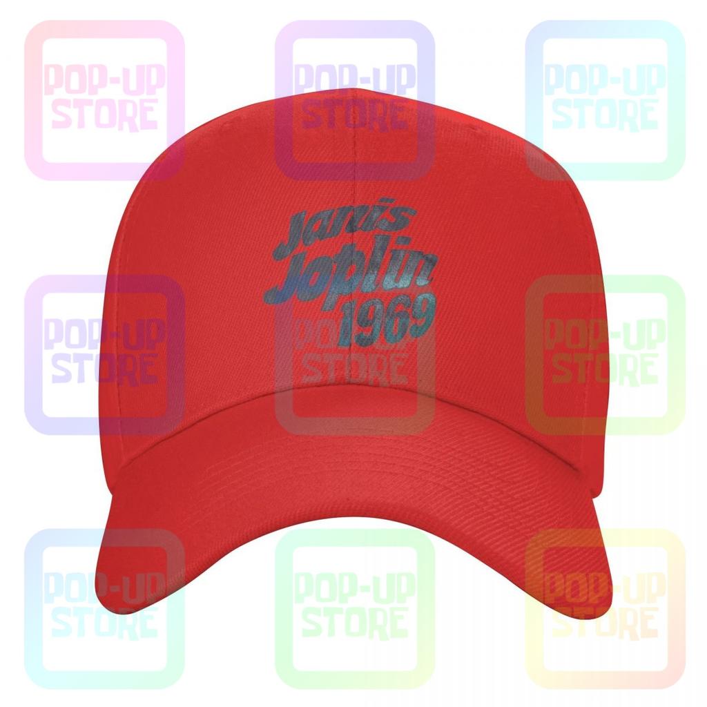 Janis Joplin 1969 Rock N Roll Music Band Baseball Cap Truck Driver Caps Print Outdoor Best Quality